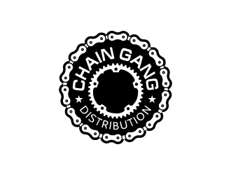 chain gang distribution logo design by uttam