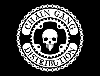 chain gang distribution logo design by beejo