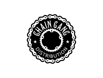 chain gang distribution logo design by uttam