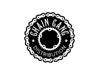 chain gang distribution logo design by uttam