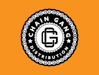 chain gang distribution logo design by stayhumble