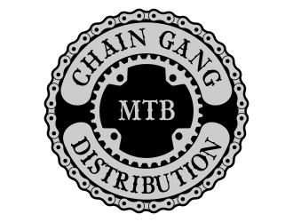 chain gang distribution logo design by beejo