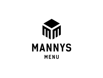 Mannys Menu logo design by asyqh