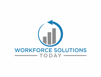 Workforce Solutions Today logo design by bombers