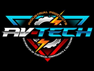 Avtech Industrial Products logo design by Suvendu