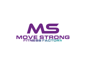 Move Strong Fitness Factory logo design by Greenlight