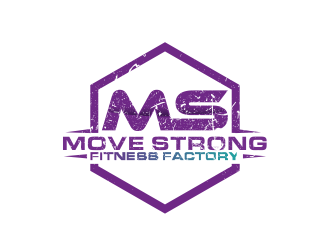 Move Strong Fitness Factory logo design by Greenlight