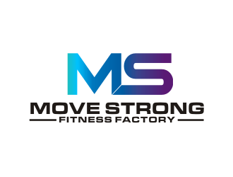 Move Strong Fitness Factory logo design by BintangDesign