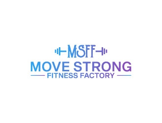 Move Strong Fitness Factory logo design by aryamaity