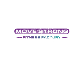 Move Strong Fitness Factory logo design by Greenlight