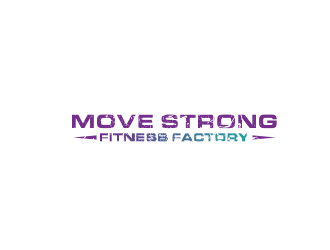 Move Strong Fitness Factory logo design by Greenlight