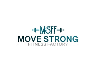 Move Strong Fitness Factory logo design by aryamaity