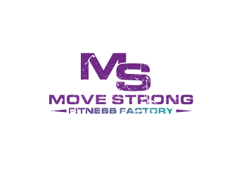 Move Strong Fitness Factory logo design by Greenlight