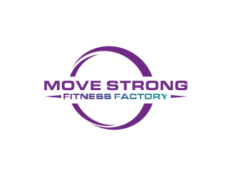 Move Strong Fitness Factory logo design by Greenlight