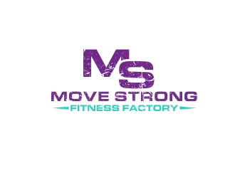 Move Strong Fitness Factory logo design by Greenlight
