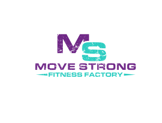 Move Strong Fitness Factory logo design by Greenlight