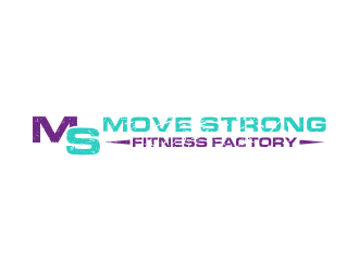 Move Strong Fitness Factory logo design by Greenlight