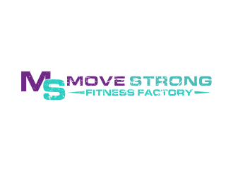 Move Strong Fitness Factory logo design by Greenlight