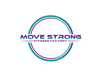 Move Strong Fitness Factory logo design by johana