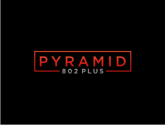 Pyramid 802 Plus logo design by bricton