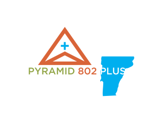 Pyramid 802 Plus logo design by oke2angconcept