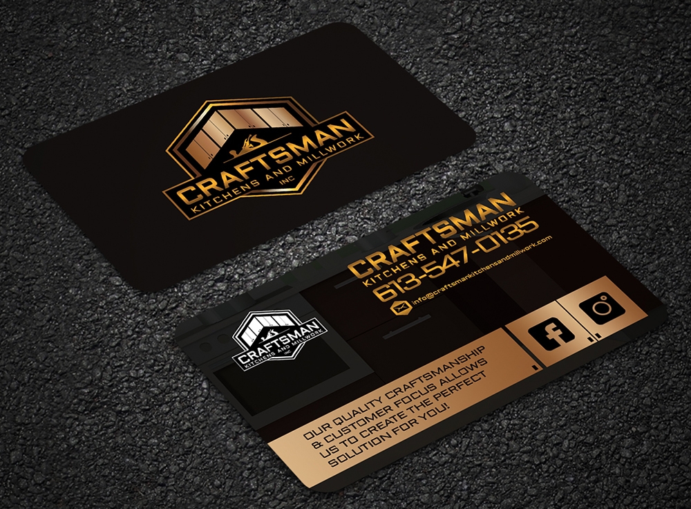 Craftsman Kitchens and Millwork  logo design by XyloParadise