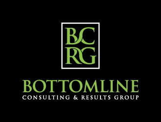 Bottomline Consulting & Results Group logo design by maserik