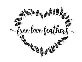 Free Love Feathers logo design by jaize