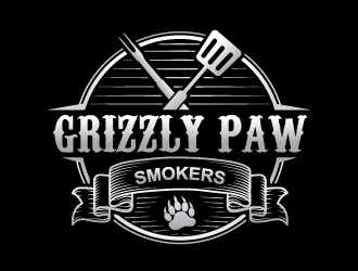 Grizzly Paw Smokers logo design by uttam