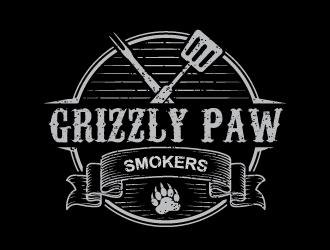 Grizzly Paw Smokers logo design by uttam