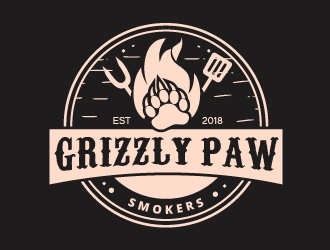 Grizzly Paw Smokers logo design by shravya