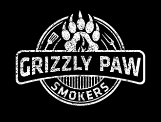Grizzly Paw Smokers logo design by logy_d