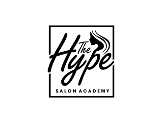 The Hype Salon Academy logo design by perf8symmetry