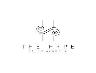 The Hype Salon Academy logo design by sanu