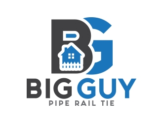 Big Guy Pipe Rail Tie  logo design by zubi