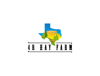 4R Hay Farm logo design by torresace