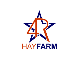 4R Hay Farm logo design by Day2DayDesigns