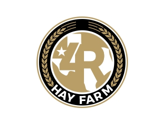 4R Hay Farm logo design by MarkindDesign