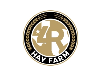 4R Hay Farm logo design by MarkindDesign
