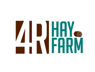 4R Hay Farm logo design by Ultimatum