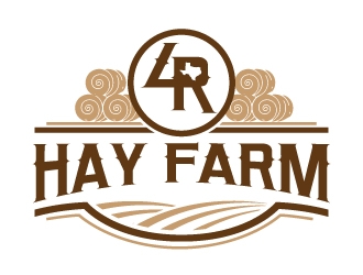 4R Hay Farm logo design by jaize