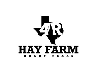 4R Hay Farm logo design by daywalker