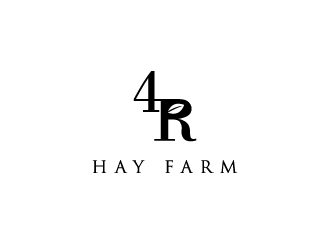 4R Hay Farm logo design by zakdesign700