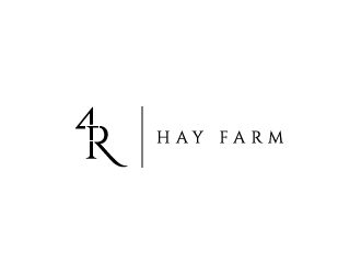 4R Hay Farm logo design by zakdesign700