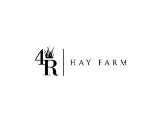4R Hay Farm logo design by zakdesign700