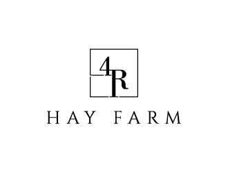 4R Hay Farm logo design by zakdesign700