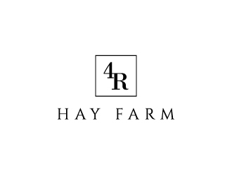 4R Hay Farm logo design by zakdesign700