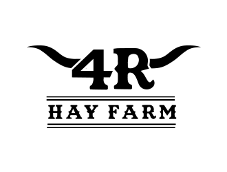 4R Hay Farm logo design by BeDesign