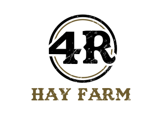 4R Hay Farm logo design by BeDesign