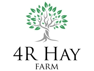 4R Hay Farm logo design by jetzu